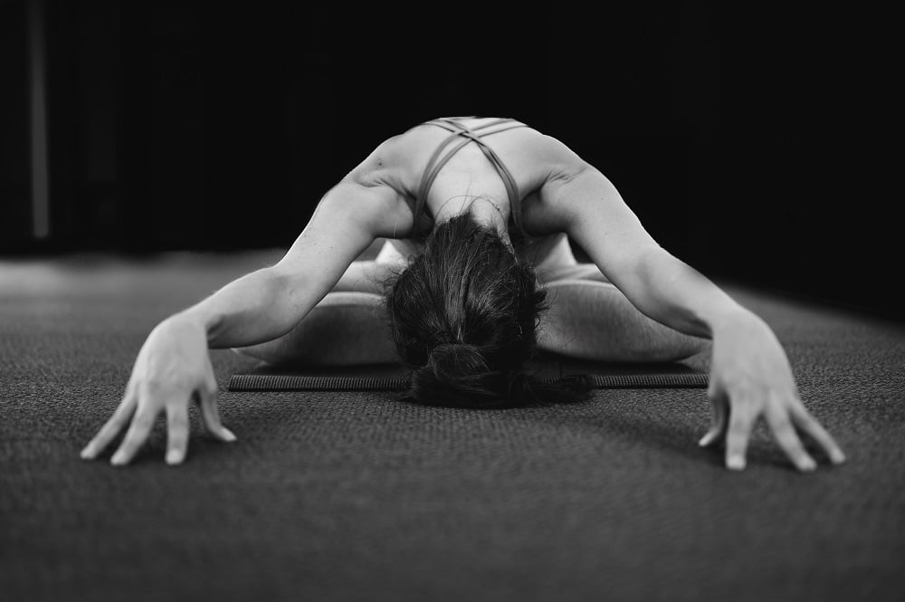 yoga mat pose