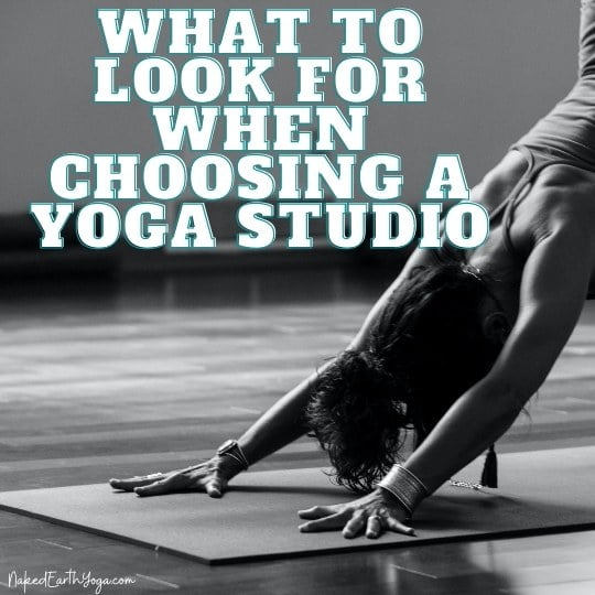 what to look for when choosing a yoga studio