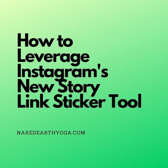 how to leverage instagram's link sticker in stories