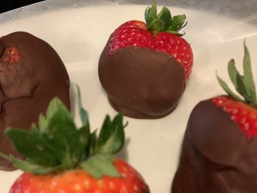 Sexy Chocolate Dipped Strawberries Recipe