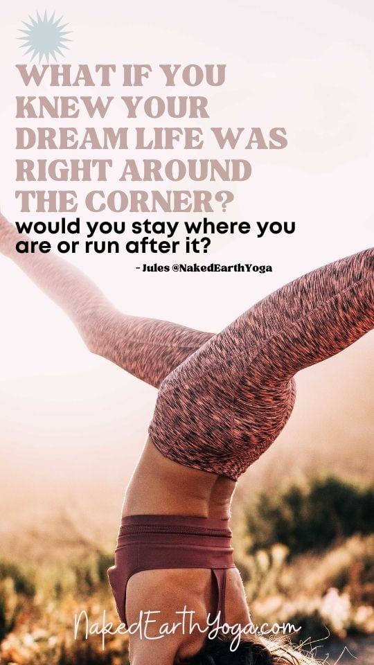 oga inspiration quote with a woman doing yoga practice headstand pose -  healthy lifestyle concept Stock Photo | Adobe Stock