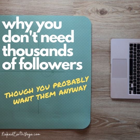 why you don't need thousands of followers on Instagram
