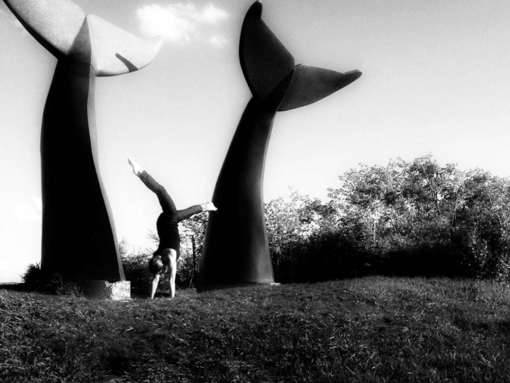 yoga whales tails