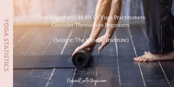 yoga business statistics about true beginners demographics