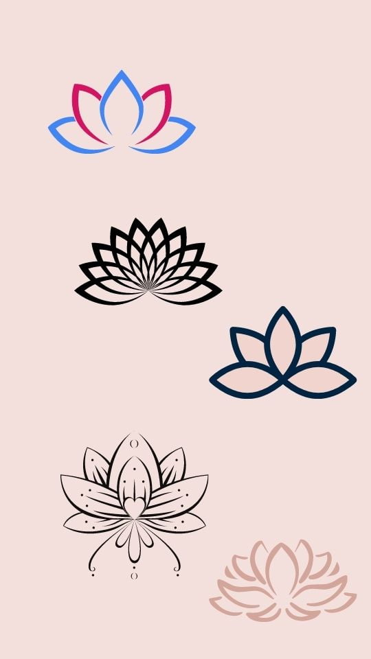 lotus flower yoga tatoo